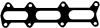 ELRING 833.010 (833010) Gasket, exhaust manifold