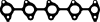 ELRING 761.041 (761041) Gasket, exhaust manifold