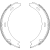 ROADHOUSE 4093.01 (409301) Brake Shoe Set, parking brake