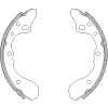 ROADHOUSE 4154.00 (415400) Brake Shoe Set