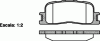 ROADHOUSE 2854.00 (285400) Brake Pad Set, disc brake