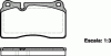ROADHOUSE 21200.00 (2120000) Brake Pad Set, disc brake