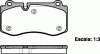 ROADHOUSE 21202.00 (2120200) Brake Pad Set, disc brake