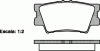 ROADHOUSE 21231.00 (2123100) Brake Pad Set, disc brake
