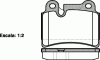 ROADHOUSE 21240.00 (2124000) Brake Pad Set, disc brake