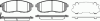 ROADHOUSE 2293.11 (229311) Brake Pad Set, disc brake