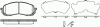 ROADHOUSE 21081.11 (2108111) Brake Pad Set, disc brake