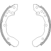 ROADHOUSE 4344.00 (434400) Brake Shoe Set