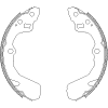 ROADHOUSE 4386.00 (438600) Brake Shoe Set