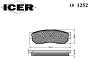 ICER 181252 Brake Pad Set, disc brake