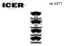 ICER 181277 Brake Pad Set, disc brake