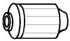 BOGE 87-006-A (87006A) Control Arm-/Trailing Arm Bush