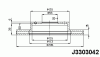 NIPPARTS J3303042 Brake Disc