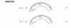 NIPPARTS J3501001 Brake Shoe Set