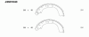 NIPPARTS J3501040 Brake Shoe Set
