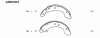 NIPPARTS J3501041 Brake Shoe Set