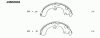 NIPPARTS J3502034 Brake Shoe Set