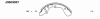 NIPPARTS J3503027 Brake Shoe Set