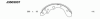NIPPARTS J3503037 Brake Shoe Set