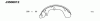 NIPPARTS J3506012 Brake Shoe Set