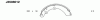 NIPPARTS J3508012 Brake Shoe Set