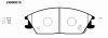 NIPPARTS J3600515 Brake Pad Set, disc brake