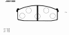 NIPPARTS J3601006 Brake Pad Set, disc brake