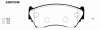 NIPPARTS J3601048 Brake Pad Set, disc brake
