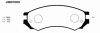 NIPPARTS J3601050 Brake Pad Set, disc brake