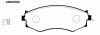 NIPPARTS J3601052 Brake Pad Set, disc brake