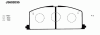 NIPPARTS J3602035 Brake Pad Set, disc brake