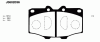 NIPPARTS J3602036 Brake Pad Set, disc brake