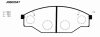 NIPPARTS J3602047 Brake Pad Set, disc brake