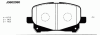 NIPPARTS J3602090 Brake Pad Set, disc brake
