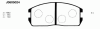 NIPPARTS J3605024 Brake Pad Set, disc brake