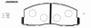 NIPPARTS J3605025 Brake Pad Set, disc brake