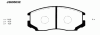 NIPPARTS J3605032 Brake Pad Set, disc brake