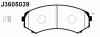NIPPARTS J3605039 Brake Pad Set, disc brake