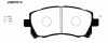 NIPPARTS J3607013 Brake Pad Set, disc brake