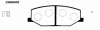 NIPPARTS J3608003 Brake Pad Set, disc brake