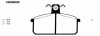 NIPPARTS J3608008 Brake Pad Set, disc brake