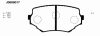 NIPPARTS J3608017 Brake Pad Set, disc brake