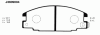 NIPPARTS J3609004 Brake Pad Set, disc brake
