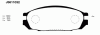 NIPPARTS J3611032 Brake Pad Set, disc brake