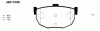 NIPPARTS J3611036 Brake Pad Set, disc brake