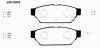 NIPPARTS J3615004 Brake Pad Set, disc brake