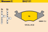 BARUM BA2131 Brake Pad Set, disc brake