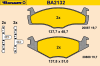 BARUM BA2132 Brake Pad Set, disc brake