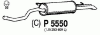 FENNO P5550 End Silencer