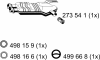 ERNST 274180 Middle Silencer